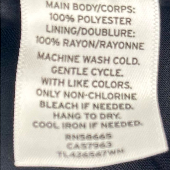 Leith Black Fuschia Floral Long Sleeve Button Up Elastic Shoulder‎ Blouse 1X - Picture 9 of 10